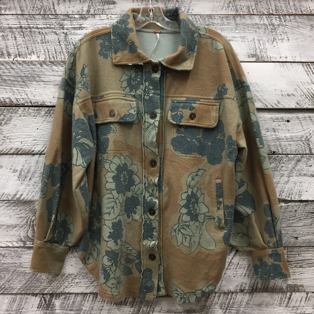 Ruby Shacket- Floral